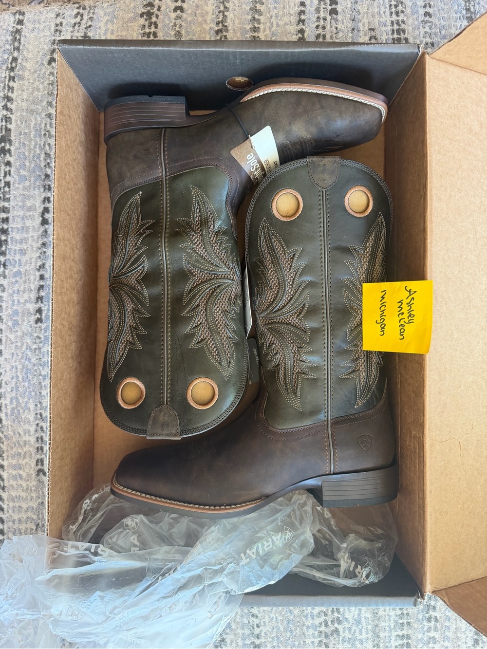 Ariat Toughy VentTek 360° Western Cowboy Boots